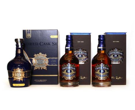 Chivas Brothers, Royal Salute Scotch Whisky, The Hundred Cask Selection, Limited Release no. 3, 40% vol., 70cl, one bottle in