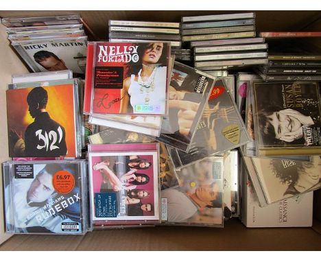 A mixed selection of CDs and DVDs to include The Golden Compass