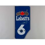 A Williams F1 rear wing end plated from FW14B, 1992