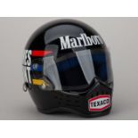 James Hunt Simpson Bandit full size replica helmet.