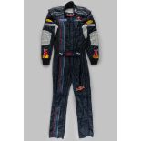David Coulthard Red Bull Racing autographed race suit, by Puma
