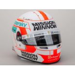 Charles Leclerc autographed full size helmet.