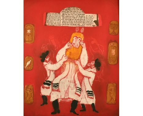 Lennart Rosensohn (1918-1994) Swedish, a modern lithograph, signed and numbered 3/5 in pencil and dated 1969, also indistinct