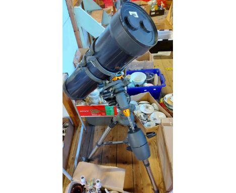 A Celestron Astro Master 130 telescope