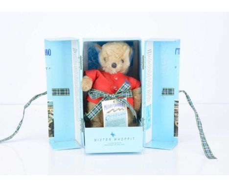 A Merrythought limited edition Mister Whoppit teddy bear,  140 of 5000, in original display box with certificate —8 ½in. (22c