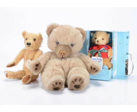 Three Merrythought teddy bears,           A limited edition Timmy  the Teddy made exclusively for Teddy Bears of Witney, 63 o