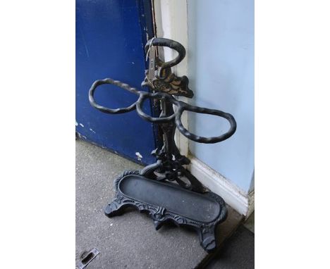 Cast iron stick stand