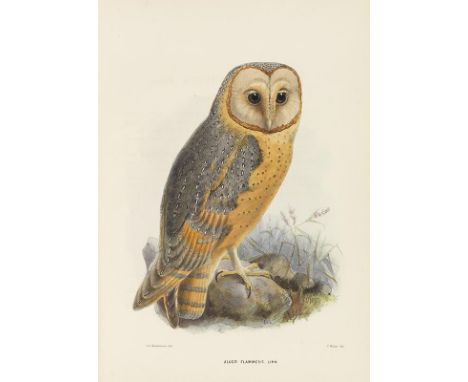 George Dawson Rowley     Widmungsexemplar Ornithological miscellany. 3 Bände. London, Trübner u. a. 1875-1878.  - Einzige Aus