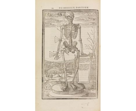Charles Estienne     Anatomie der Renaissance De dissectione partium corporis humani libri tres. Paris, S. Colines 1545.  - E