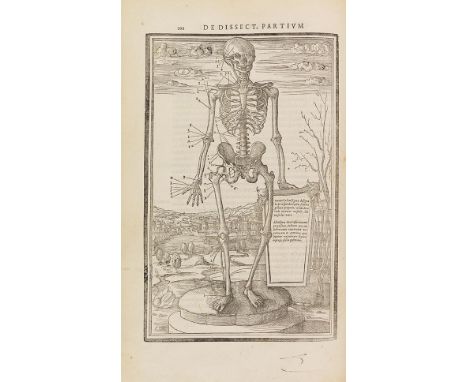 Charles Estienne     Anatomie der Renaissance De dissectione partium corporis humani libri tres. Paris, S. Colines 1545.  - E