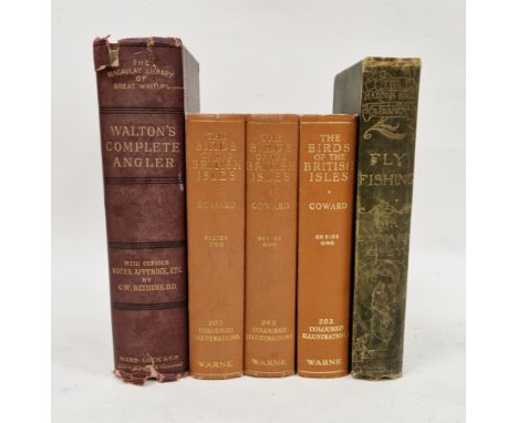 Two angling books - Izaak Walton and Charles Cotton ' The Complete Angler or the Contemplative Man's Recreation ' dated 1891 