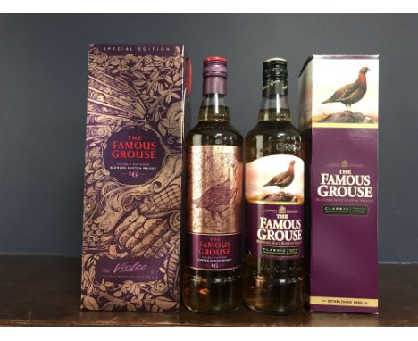 FAMOUS GROUSE AGED 16 YEARS Blended Scotch Whisky 70cl, 40% volume, in box. FAMOUS GROUSE CLASSIC Blended Malt Scotch Whisky 