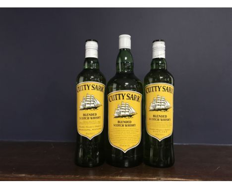 CUTTY SARK Blended Scotch Whisky 70cl, 40% volume. CUTTY SARK - 1.14 LITRE Blended Scotch Whisky 1.14 litre, 40% volume. Thre
