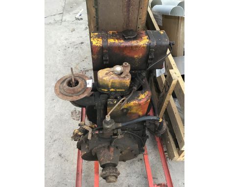 A PETTER ENGINE TYPE PAZ1 (WHEEL TROLLEY NOT INCLUDED) 
