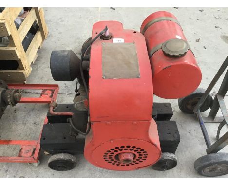 A COBORN PETROL STATIONARY ENGINE 