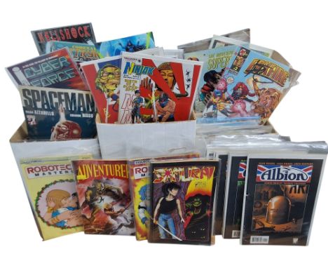 Comics -&nbsp;over 600 including DC Action Comics, DC Comics Superman, The Adventures of Superman #1,000,000 etc.; Independen