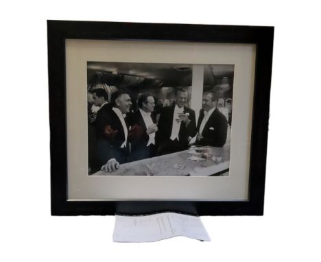 Slim Aarons (American, 1916-2006), black and white photograph, 'The Kings of Hollywood, Hollywood 1957, Clark Gable, Gary Cop