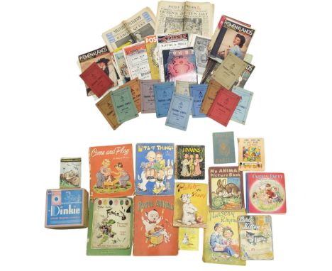 Juvenalia &amp; Ephemera&nbsp; - Edwardian and later children's books including Edith Fraser 'Floppity-Hop', Patch The Puppy 