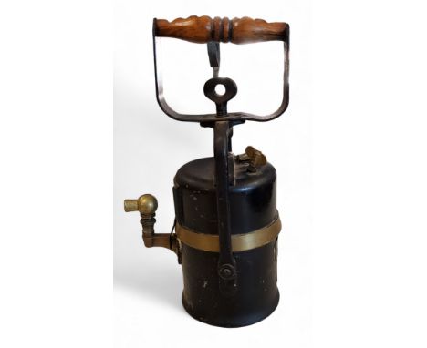 A Carbide Railway Inspector's lantern, late 19th century