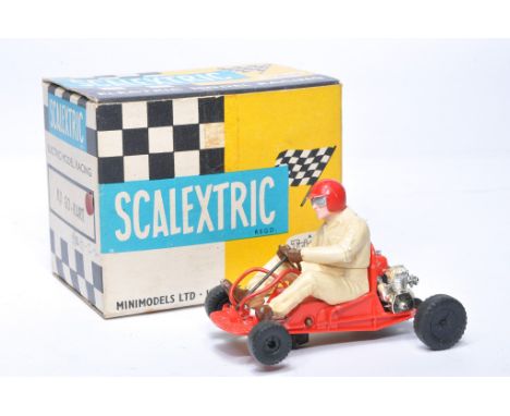 Scalextric Go-Kart No. K.1. Looks to be complete, albeit not-tested, in very good original box. 