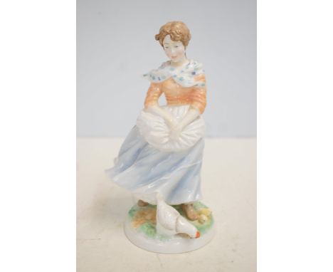 Royal Worcester A farmers wife limited edition with coa 