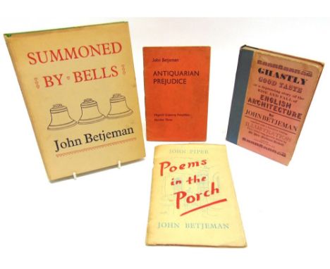 [MODERN FIRSTS] Betjeman, John. Ghastly Good Taste or, A Depressing Story of the Rise and Fall of English Architecture, first