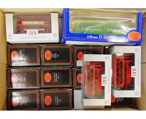 TWENTY-FOUR EXCLUSIVE FIRST EDITIONS 1/76 SCALE MODEL BUSES including a special edition A.E.C. Regent 'Midland / The Evening 