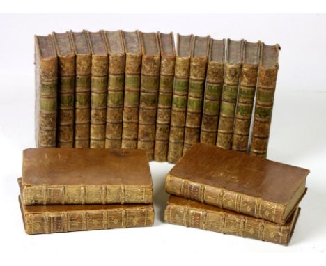 D'Anvers (Caleb) The Craftsman, Vols. 1 - 14, together 14 vols. sm. 8vo L. 1732 - 1737, First Edn., red &amp; bl. titles with