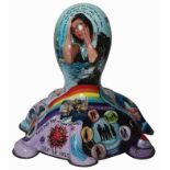 SOLD AT PRE-SALE STAGE - Keef by Alison Burchert – Designed by Sam Fry, themes of hope during lockdo