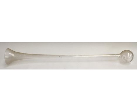 A vintage yard glass (91cm long, unsurprisingly) 