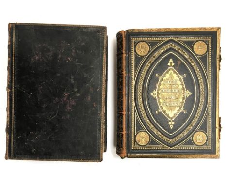 A 19th century Brown's Self Interpreting Family Bible, by the late Rev. John Brown, Adam &amp; Co., Felling-Gate Printing Wor