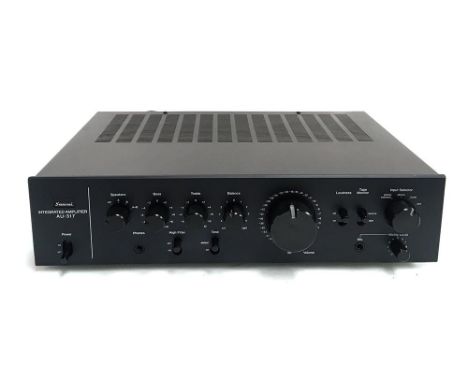 A Sansui integrated amplifier AU-317 