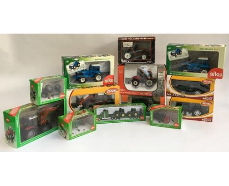 A quantity of boxed Siku model farm series vehicles, to include 3470 Ferguson TE; 3481 Dump Rake; 3487 Rot. Manure spreader; 
