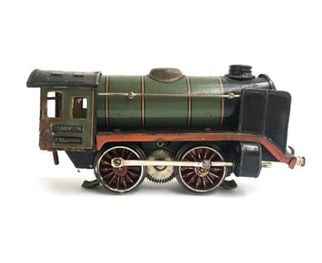 A Marklin 0 gauge R 66/12900, electric, in olive green and black, c.1935 