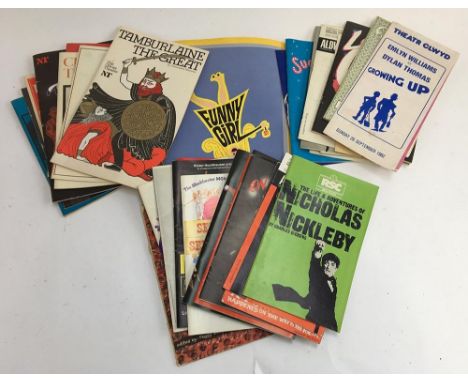 A large quantity of vintage theatre and concert programmes to include; Funny Girl; Peter Seeger Sings; Sugar Babies; Seven Br