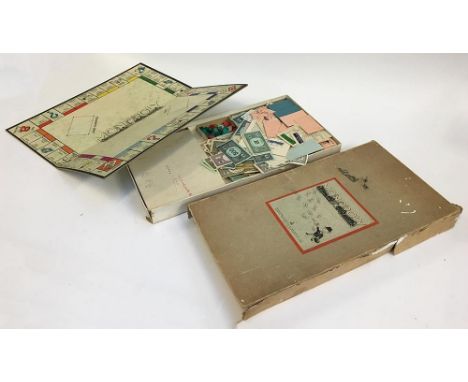 A vintage Monopoly set 