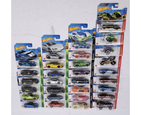 Mattel Hot Wheels 2022 Main Line complete sets x3, sets to comprise of HW Exotics (cars 1-10, to include LB-Works Lamborghini