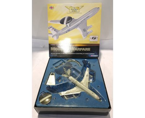Corgi The Aviation Archive, a boxed AA32913 Boeing E-3B Sentry, 71-1407, USAF 552nd Airborne Control Wing, Air Combat Command