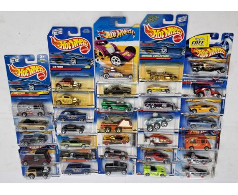 Mattel Hot Wheels group to include First Editions, Premiere, rare colourways, comprising of models from 1999 - onwards, to in