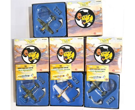 Corgi Aviation Archive (The Corgi Heritage Centre 10th Anniversary Models) a boxed 1:72 scale Military Aircraft group to incl