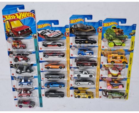 Mattel Hot Wheels 2022 Main Line complete sets x3, sets to comprise of HW Turbo (cars 1-10 + recolour variants Cyber Speeder 