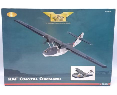 Corgi Aviation Archive, a boxed &nbsp;1:72 scale Military Aircraft AA36103 RAF Coastal Command complete with Dinghy Rescue Di