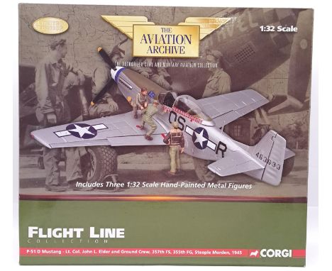 Corgi Aviation Archive, a boxed &nbsp;1:72 scale Military Aircraft &nbsp;US34407 (Flight Line Collection) P-51D Mustang. Lt C