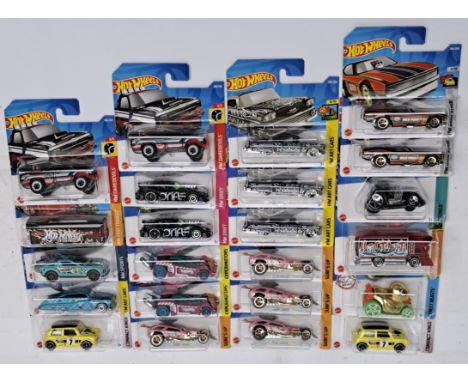 Mattel Hot Wheels Mainline Treasure Hunts x23, comprising of 2022 - 2024, to include Street Beasts Duck 'N Roll, Compact King