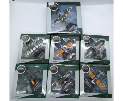 Oxford Diecast a boxed aircraft 1:72 Scale group to include; AC044 - Hs 126A-1 A88 Legion Condor Spain 1936 as well as others
