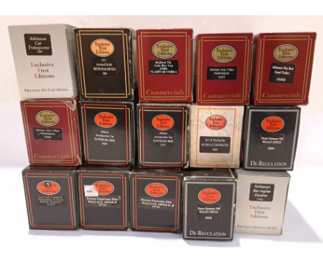 EFE, a boxed Group of 1:76 Scale Commercial Vehicle Models. Includes Atkinson Flat Bed Semi-Trailer 19302 with others. Althou