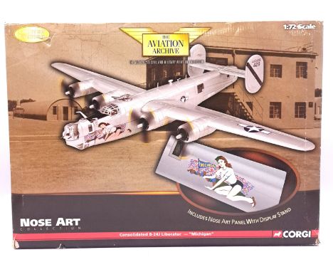 Corgi Aviation Archive, a boxed &nbsp;1:72 scale Military Aircraft US34011 (Noe Art Collection) Consolidated B-24J Liberator 