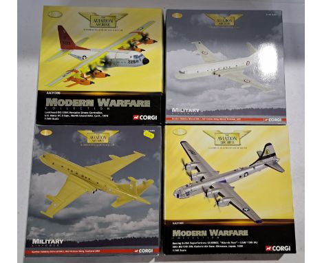 Corgi Aviation Archive 'Modern Warfare Collection' &amp; 'Military Air Power' series' a boxed 1:144 scale group to include; A