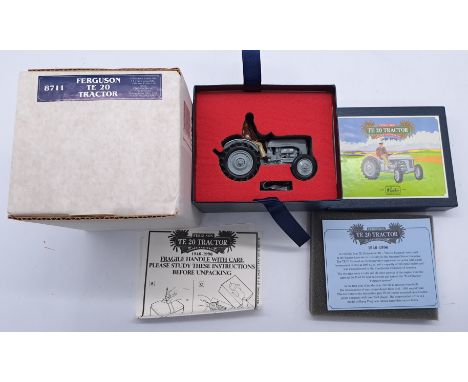 Britains No.8711 - Ferguson TE 20 Tractor, boxed. Conditions appears Excellent within generally Excellent inner and outer box