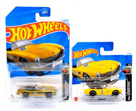 Mattel Hot Wheels 2024 HW Roadsters Super Treasure Hunt BMW 507, with chase car, within Excellent sealed packaging, Super Tre